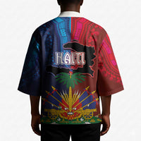 Haiti Coat Of Arms Map Dashiki Kimono Vibrant Caribbean Heritage