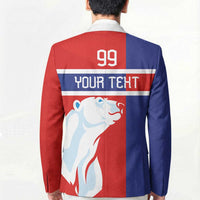 Custom Norway Ice Hockey Blazer Polar Bears-Viking Ornament Flag Style