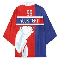 Custom Norway Ice Hockey Kimono Polar Bears-Viking Ornament Flag Style