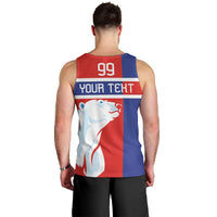 Custom Norway Ice Hockey Men Tank Top Polar Bears-Viking Ornament Flag Style