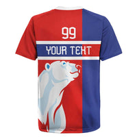 Custom Norway Ice Hockey Rugby Jersey Polar Bears-Viking Ornament Flag Style