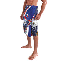 French American Heritage Month Lavalava USA Eagle and France Urban Paris National Flag Style