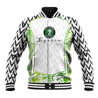 Nigeria National Football Custom Baseball Jacket Blokecore T90 Sporty Style