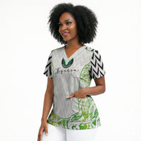 Nigeria National Football Custom Scrub Top Blokecore T90 Sporty Style