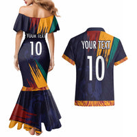 Custom Sri Lanka Cricket The Lions Couples Matching Mermaid Dress and Hawaiian Shirt
