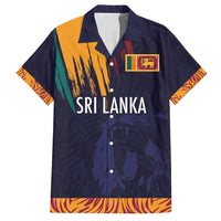 Custom Sri Lanka Cricket The Lions Family Matching Puletasi and Hawaiian Shirt