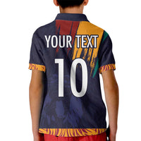 Custom Sri Lanka Cricket The Lions Kid Polo Shirt