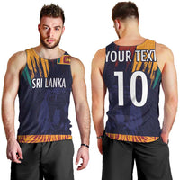 Custom Sri Lanka Cricket The Lions Men Tank Top