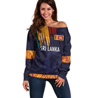 Custom Sri Lanka Cricket The Lions Off Shoulder Sweater
