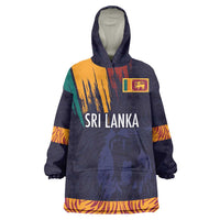 Custom Sri Lanka Cricket The Lions Wearable Blanket Hoodie