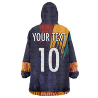 Custom Sri Lanka Cricket The Lions Wearable Blanket Hoodie