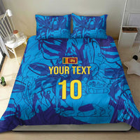 Custom Sri Lanka Cricket Royal Blue Warrior Bedding Set