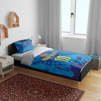 Custom Sri Lanka Cricket Royal Blue Warrior Bedding Set