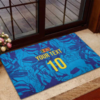 Custom Sri Lanka Cricket Royal Blue Warrior Rubber Doormat