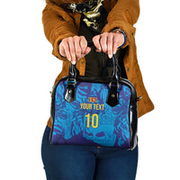 Custom Sri Lanka Cricket Royal Blue Warrior Shoulder Handbag