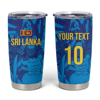 Custom Sri Lanka Cricket Royal Blue Warrior Tumbler Cup