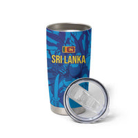 Custom Sri Lanka Cricket Royal Blue Warrior Tumbler Cup