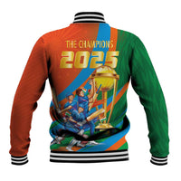 Indian Cricket Men in Blue The Champion 2025 Baseball Jacket