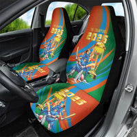 Indian Cricket Men in Blue The Champion 2025 Car Seat Cover