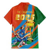 Indian Cricket Men in Blue The Champion 2025 Family Matching Mermaid Dress and Hawaiian Shirt