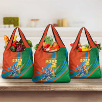 Indian Cricket Men in Blue The Champion 2025 Grocery Bag