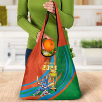 Indian Cricket Men in Blue The Champion 2025 Grocery Bag