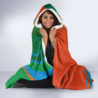 Indian Cricket Men in Blue The Champion 2025 Hooded Blanket