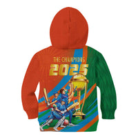 Indian Cricket Men in Blue The Champion 2025 Kid Hoodie