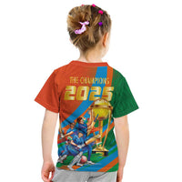 Indian Cricket Men in Blue The Champion 2025 Kid T Shirt