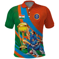 Indian Cricket Men in Blue The Champion 2025 Polo Shirt