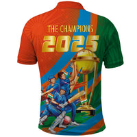 Indian Cricket Men in Blue The Champion 2025 Polo Shirt
