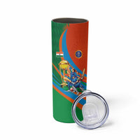 Indian Cricket Men in Blue The Champion 2025 Skinny Tumbler