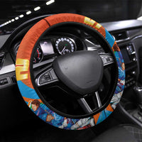 Indian Cricket Men in Blue The Champion 2025 Steering Wheel Cover