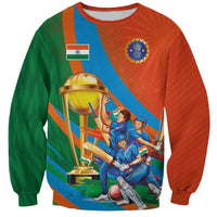 Indian Cricket Men in Blue The Champion 2025 Sweatshirt