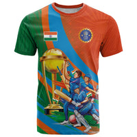 Indian Cricket Men in Blue The Champion 2025 T Shirt