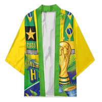 Brasil Football Custom Kimono Rumo ao Hexa 2026