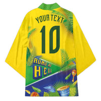 Brasil Football Custom Kimono Rumo ao Hexa 2026