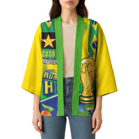 Brasil Football Custom Kimono Rumo ao Hexa 2026