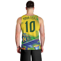Brasil Football Custom Men Tank Top Rumo ao Hexa 2026