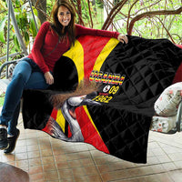 Uganda Independence Day with Crowned Cranes Quilt - Wonder Print Shop