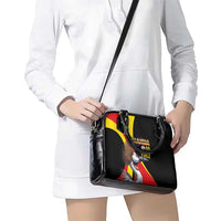 Uganda Independence Day with Crowned Cranes Shoulder Handbag