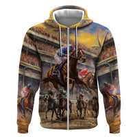 Kentucky Hosts Horse Races Watercolor Hoodie - Wonder Print Shop