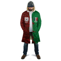 South Korea and Mexico National Football Custom Cloak Taegeuk Warriors with El Tricolor Grunge Split Style