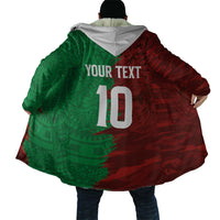 South Korea and Mexico National Football Custom Cloak Taegeuk Warriors with El Tricolor Grunge Split Style