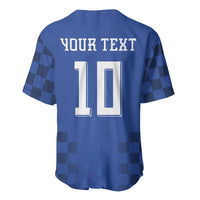 Croatia Football Custom Baseball Jersey Vatreni Glory 2026 Away Colors