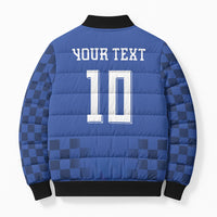 Croatia Football Custom Bomber Puffer Jacket Vatreni Glory 2026 Away Colors