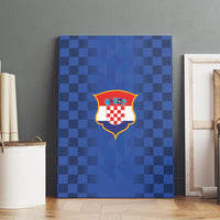 Croatia Football Canvas Wall Art Vatreni Glory 2026 Away Colors