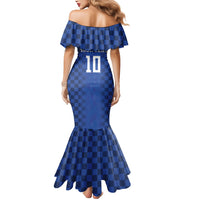 Croatia Football Custom Mermaid Dress Vatreni Glory 2026 Away Colors