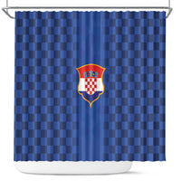 Croatia Football Shower Curtain Vatreni Glory 2026 Away Colors