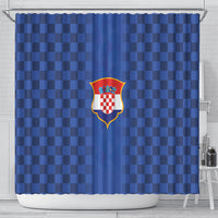 Croatia Football Shower Curtain Vatreni Glory 2026 Away Colors
